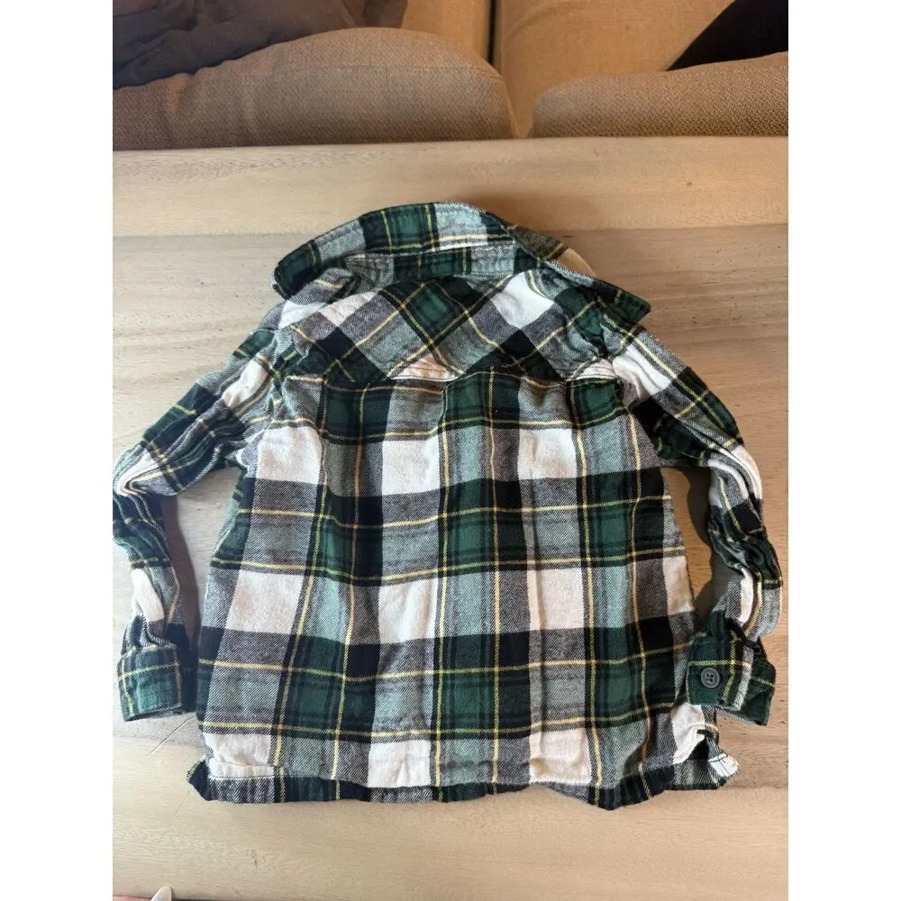 Boy's Toddler Flannel Shirt